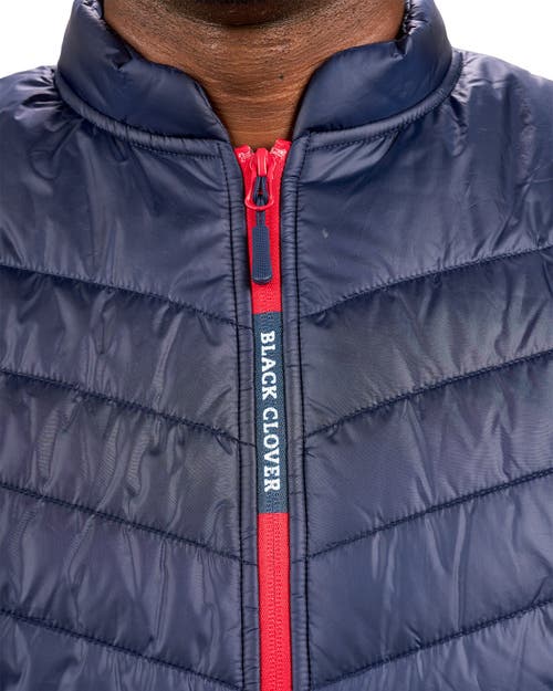 Black Clover Jaxon Vest In Blue