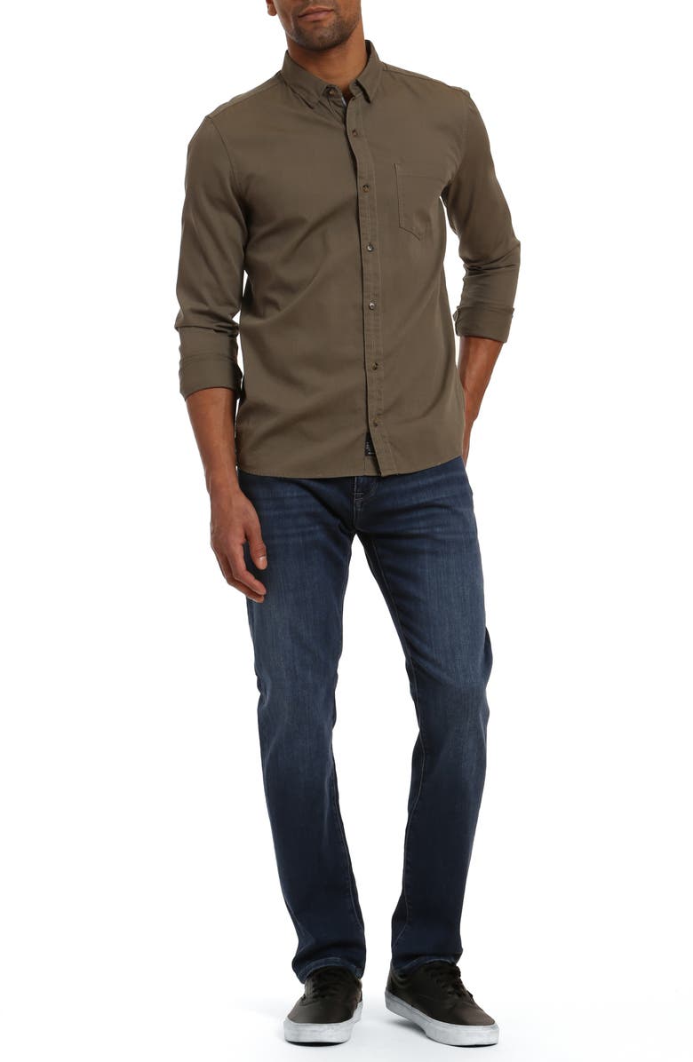 Mavi Jeans Jake Slim Fit Jeans, Alternate, color, Dark Indigo Athletic