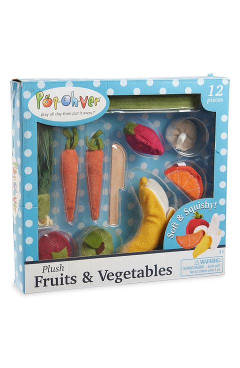 Plush Fruits 
Veggies Play Set