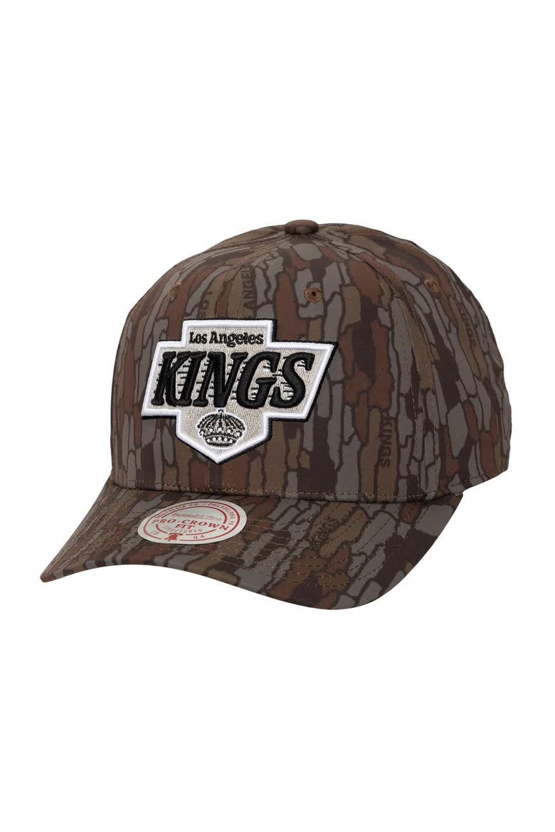 Men's Mitchell & Ness Camo Los Angeles Kings Hidden Camo Pro Crown Adjustable Hat, Main, color, Camo