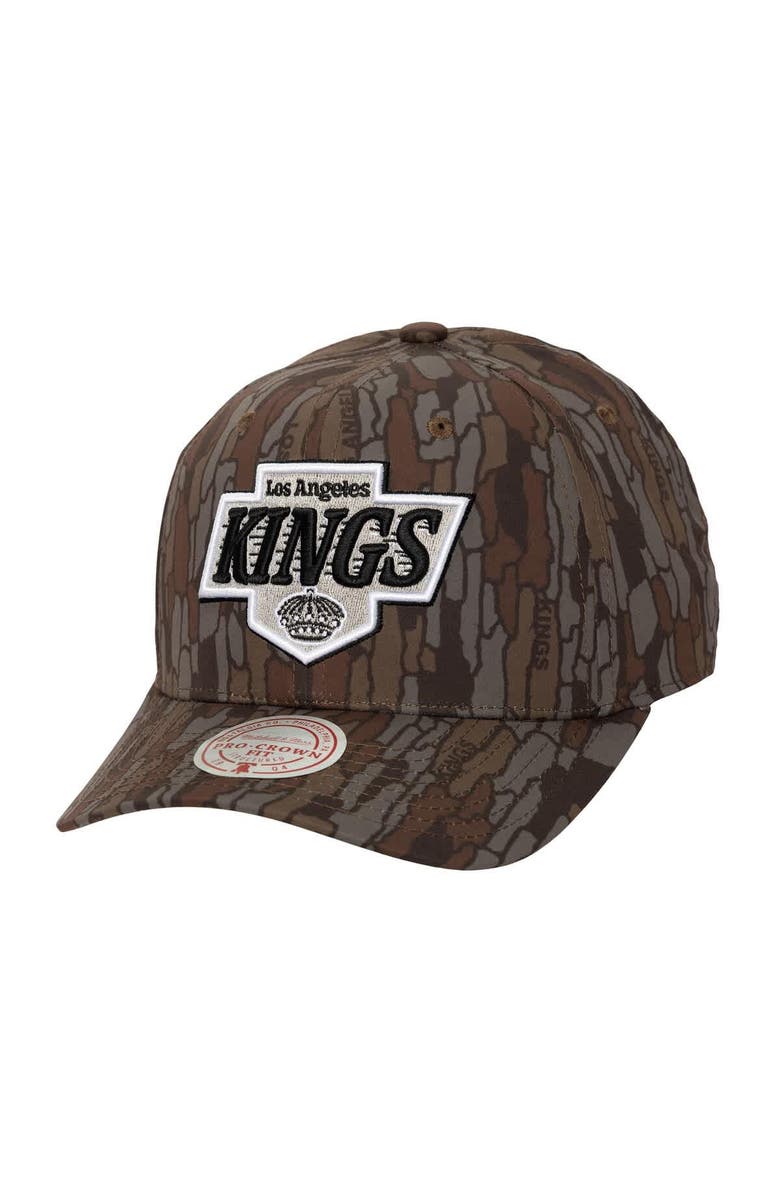 Mitchell & Ness Men's Mitchell & Ness Camo Los Angeles Kings Hidden Camo Pro Crown Adjustable Hat, Main, color, Camo