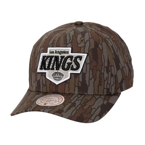 Men's Mitchell & Ness Camo Los Angeles Kings Hidden Camo Pro Crown Adjustable Hat