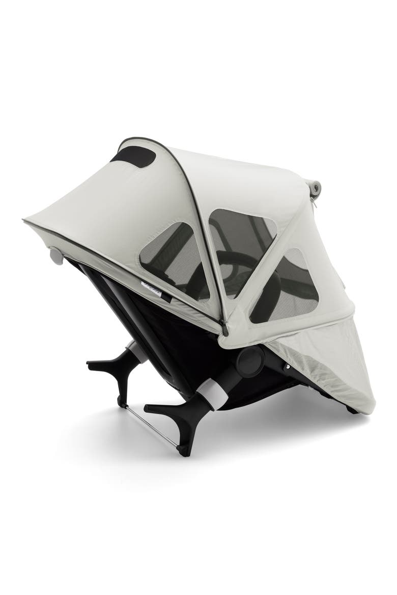 Breezy Sun Canopy for Fox & Cameleon³ Strollers, Main, color, ARTIC GREY