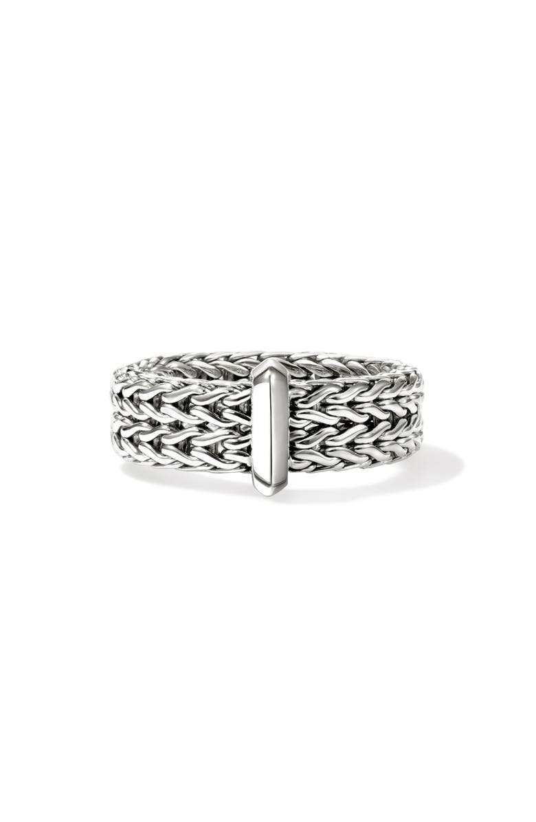 John Hardy Icon Ring, Main, color, Silver