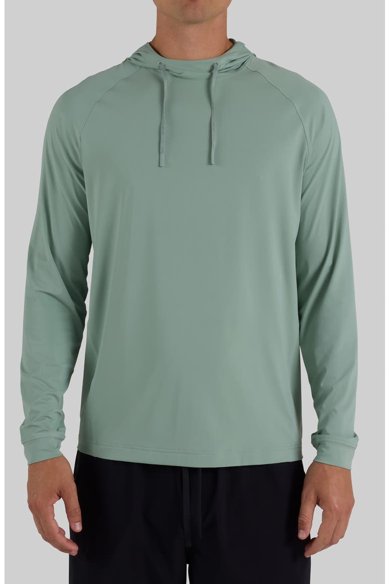 Bad Elements Cooling Mesh Hoodie, Main, color, WASHED SAGE
