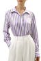 selected Lilac-White Pinstripes