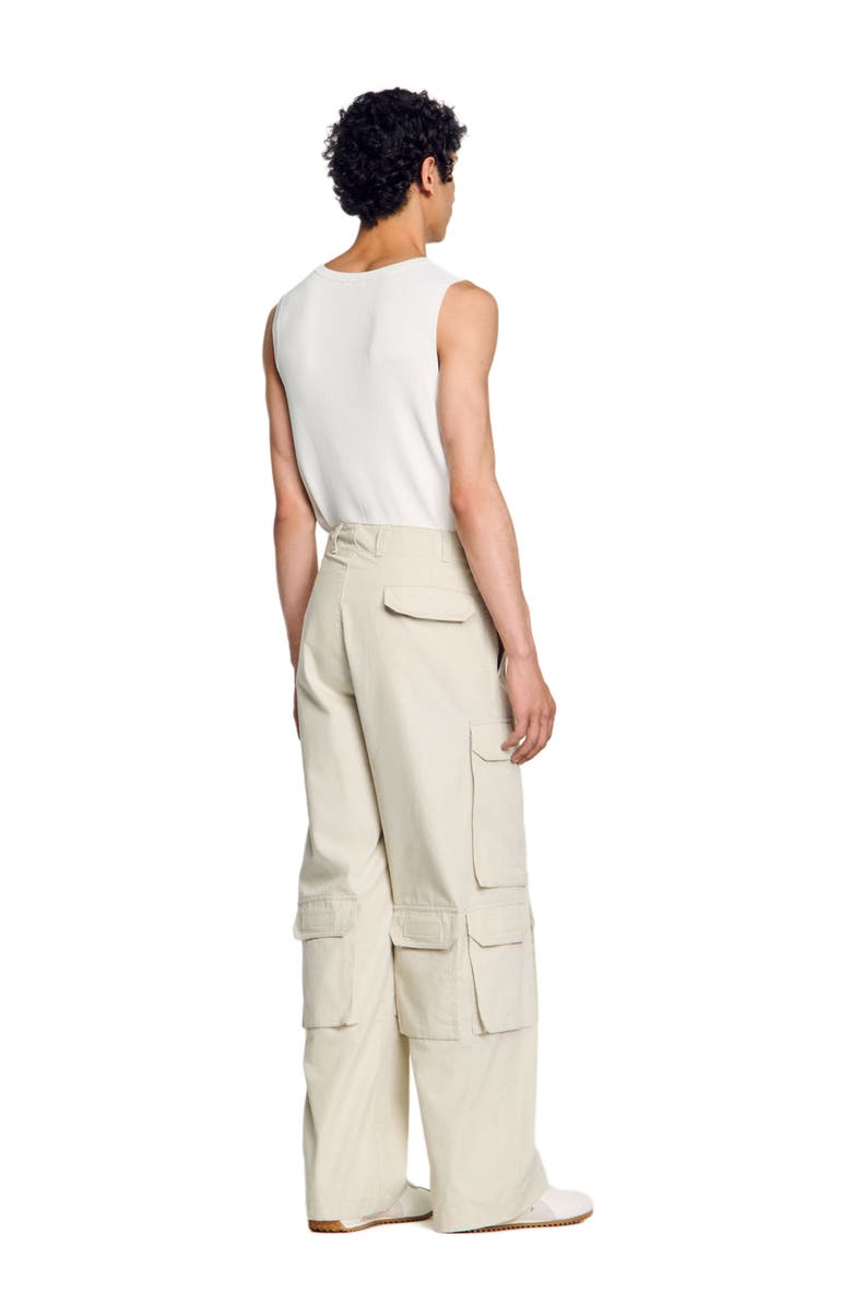 SANDRO Cargo trousers, Alternate, color, 