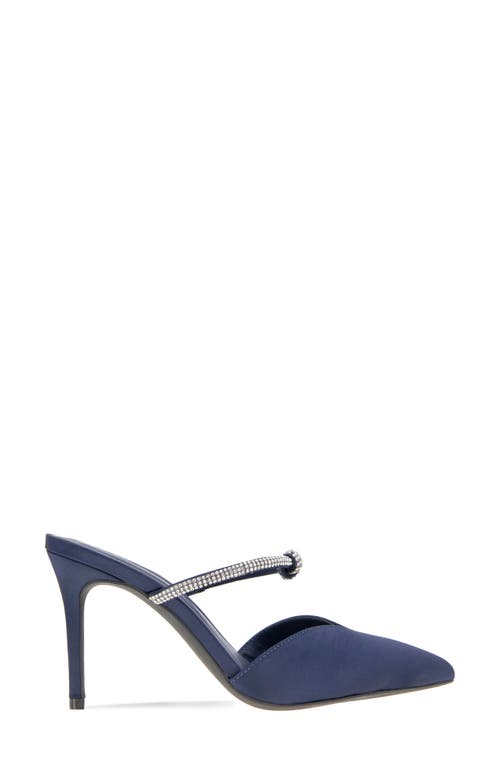 Bcbg Berla Mary Jane Pointed Toe Mule In Navy