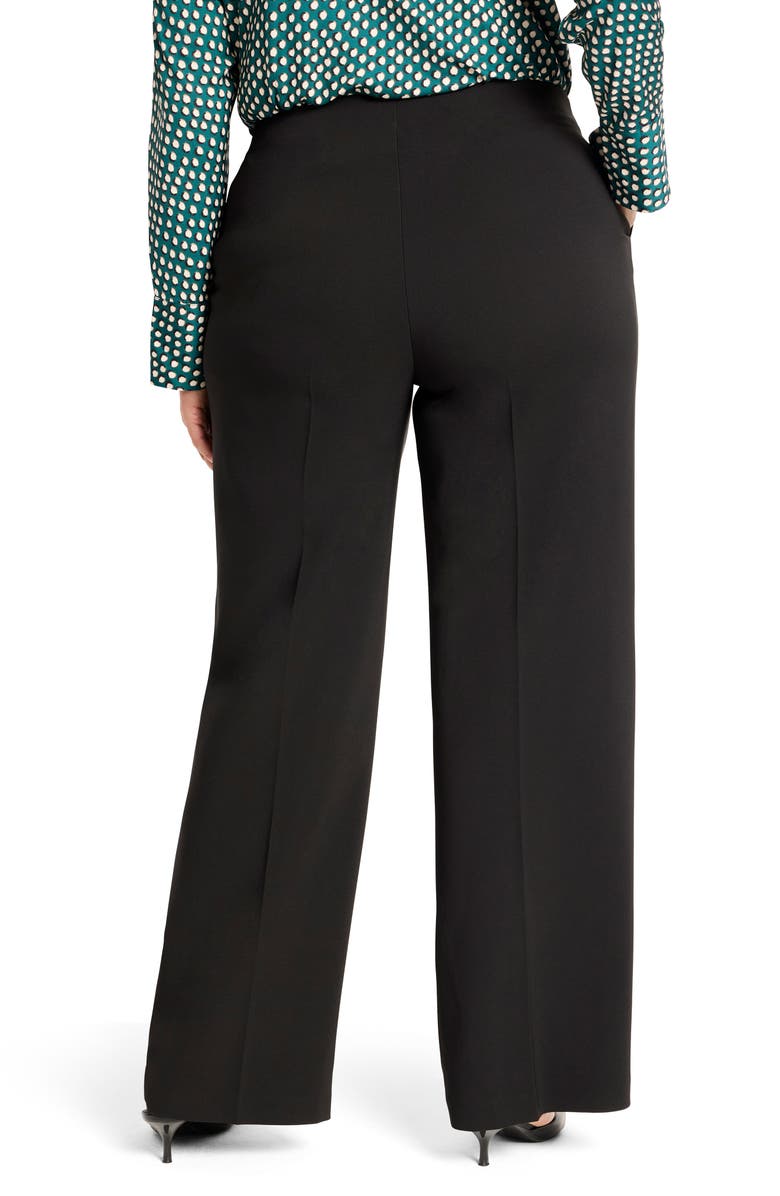 NIC+ZOE Lenox Stretch Suit Pants, Alternate, color, Black Onyx