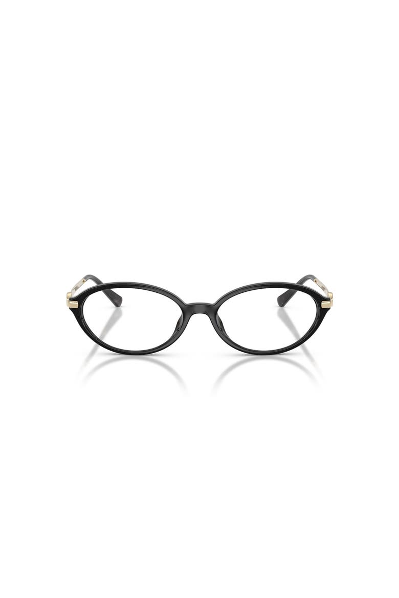 54mm Oval optical glasses, Alternate, color, Black
