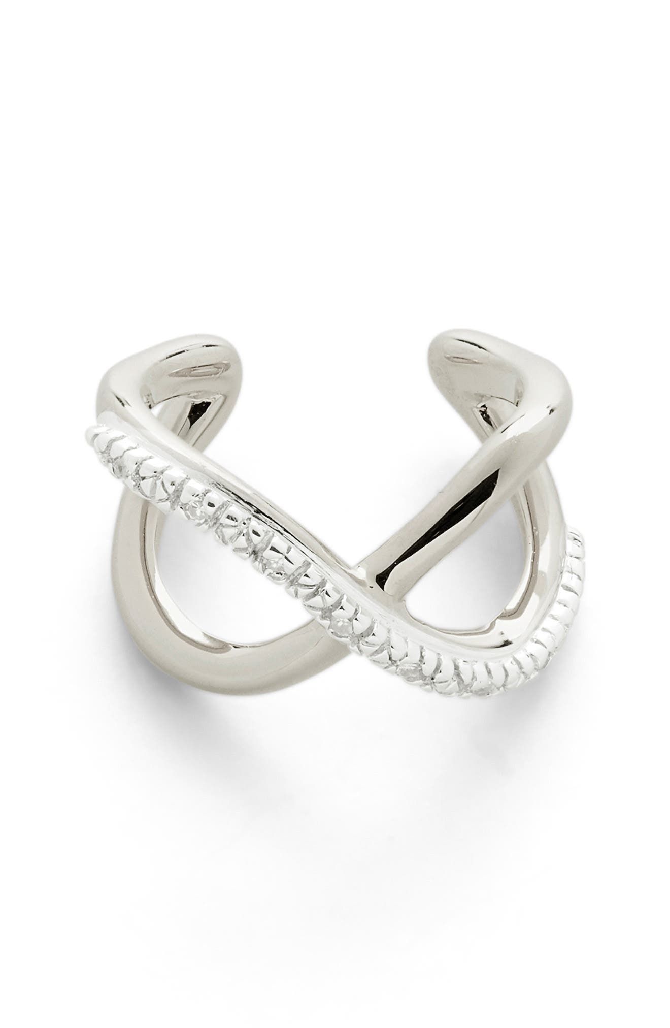 Monica Vinader Riva Crossover Diamond Ear Cuff (Nordstrom Exclusive ...
