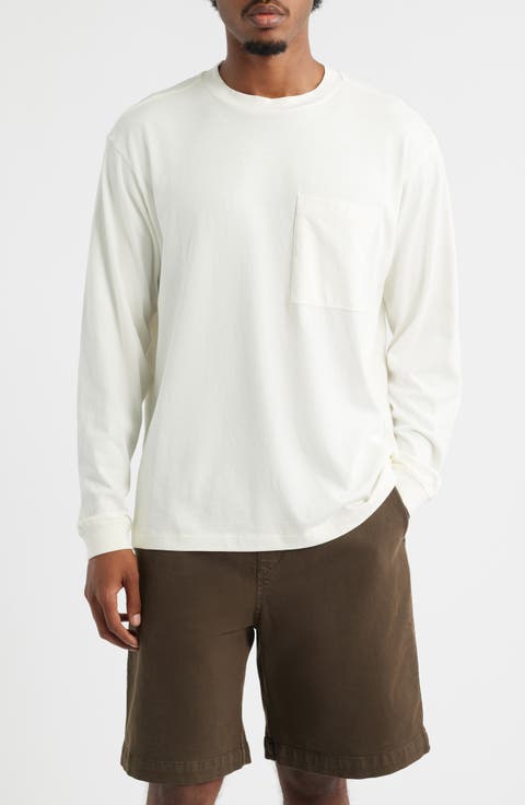 Oversize Long Sleeve Pocket T-Shirt
