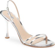BETZÁBE Bianca Metallic Slingback Sandal