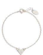 Nashelle Initial Heart Bracelet