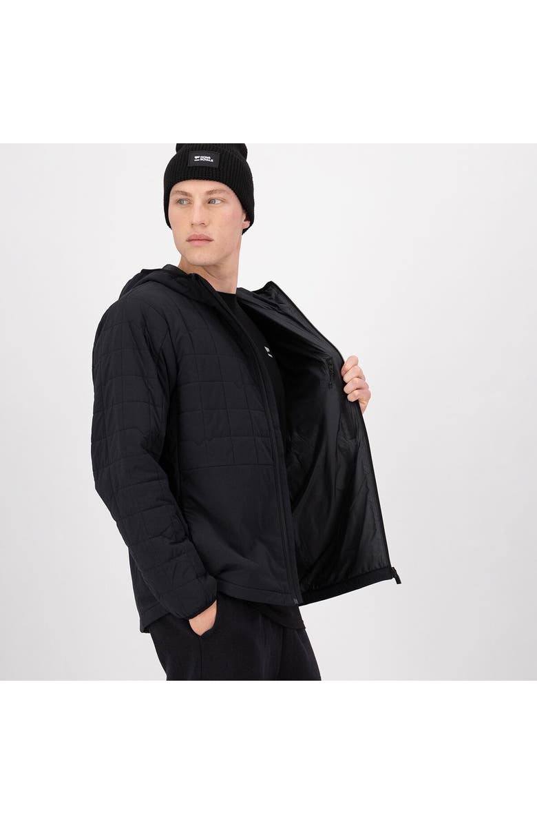 Mons Royale Canyon Merino Insulated Hooded Jacket - Men's, Alternate, color, Black