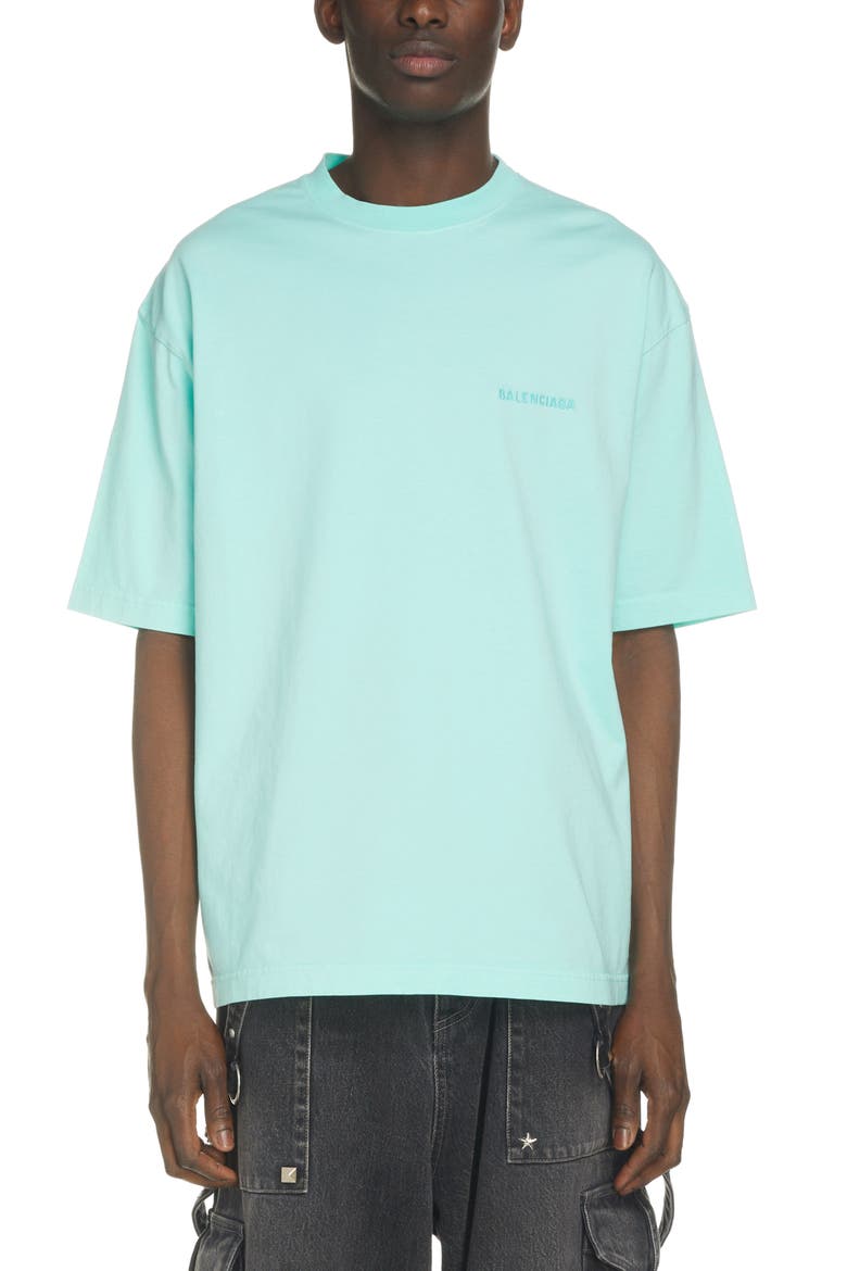 Classic Logo T-Shirt, Main, color, MINT