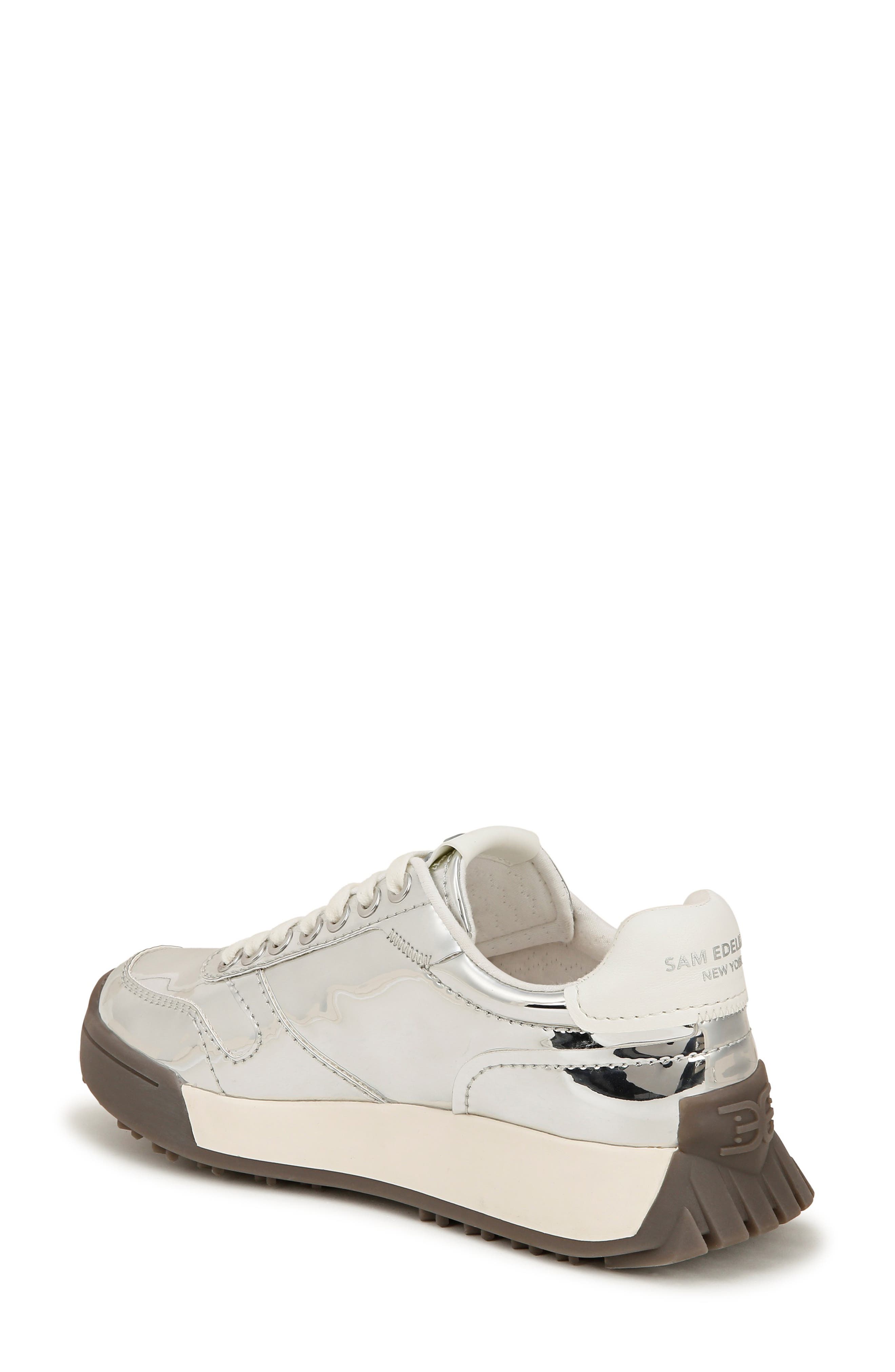 Sam Edelman Layla Sneaker, Alternate, color, Silver