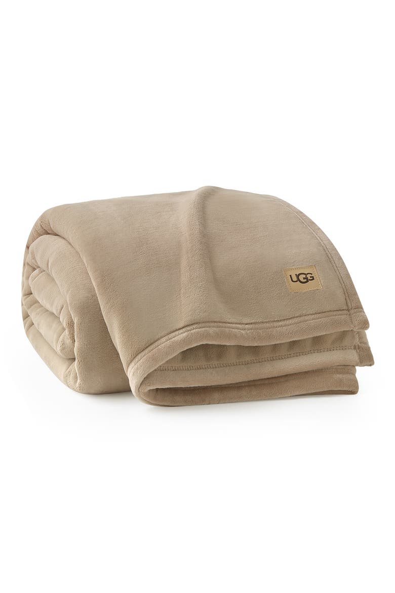 Coco Throw Blanket, Main, color, MUSTARD SEED