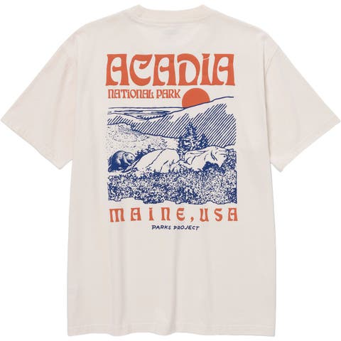 Acadia Puff Print Pocket T-shirt