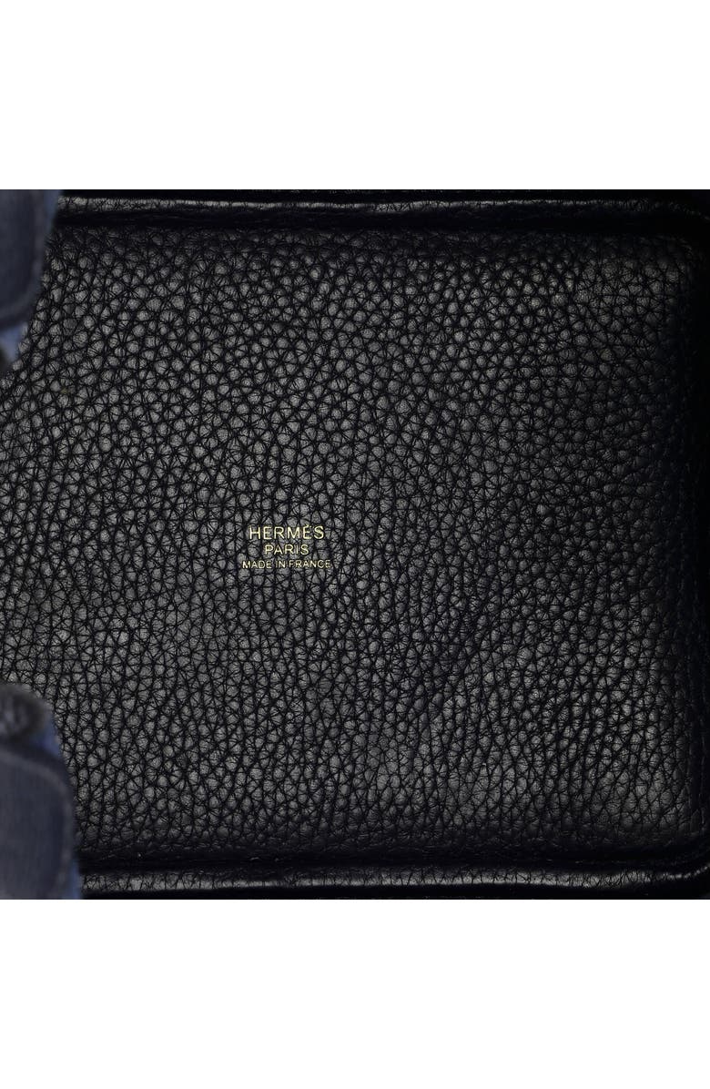 Pre-Owned Hermes Picotin Lock Bag Clemence PM, Alternate, color, Bleu Nuit