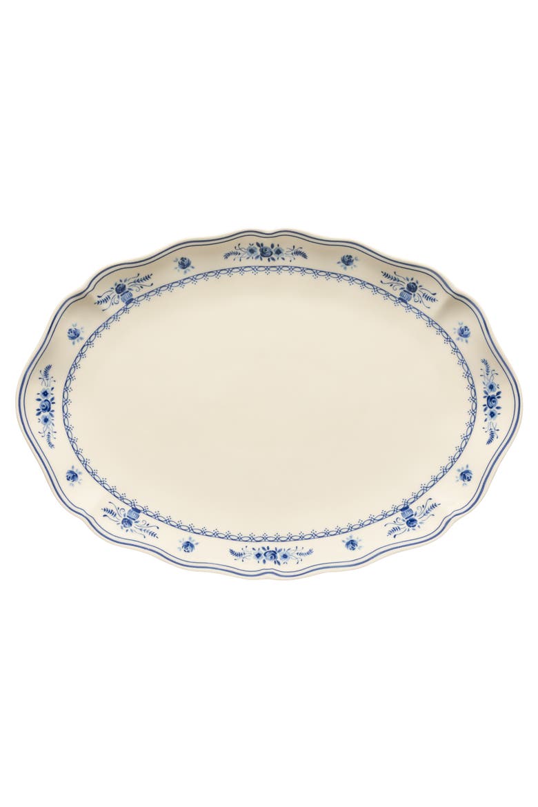 Vila Oval platter, Main, color, Beige-blue