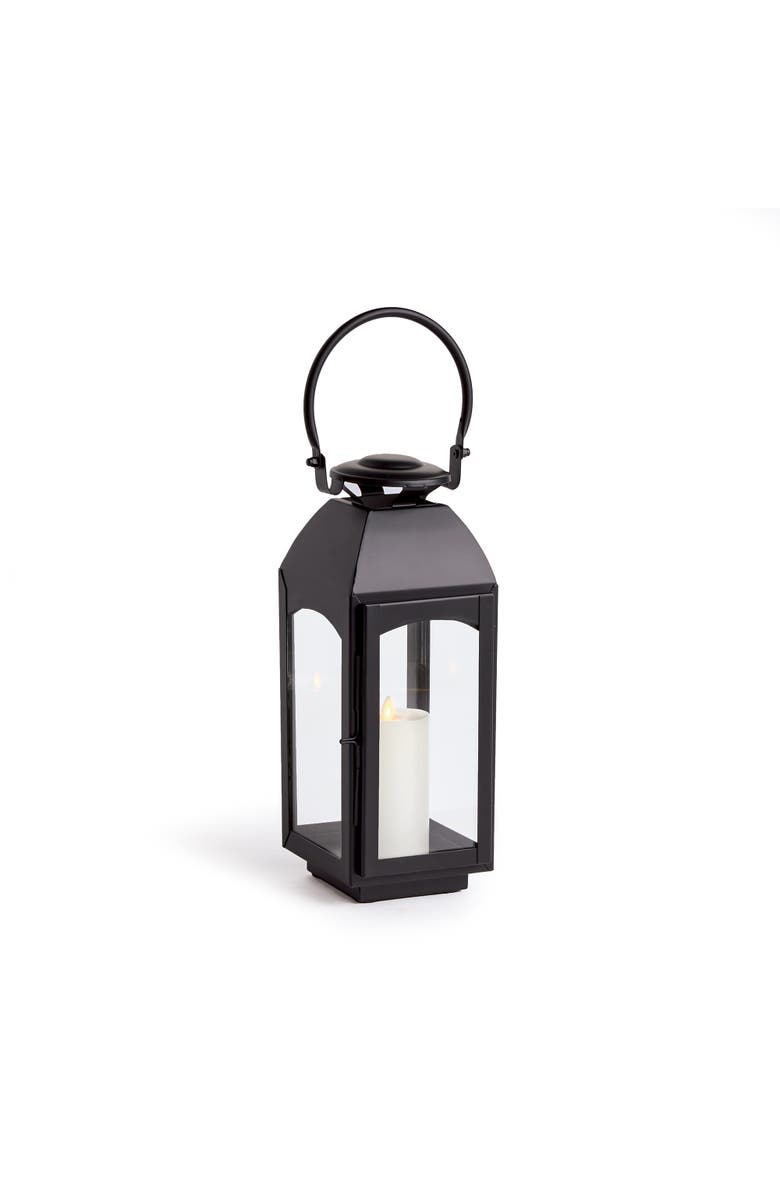 Napa Home & Garden Antoinne Outdoor Lantern, Main, color, Black