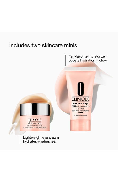 Clinique Merry Moisture Mini Skin Care Set $41 Value In Transparent