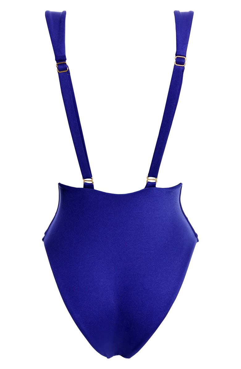 Agua Bendita Florentina Vessel One-Piece Swimsuit, Alternate, color,