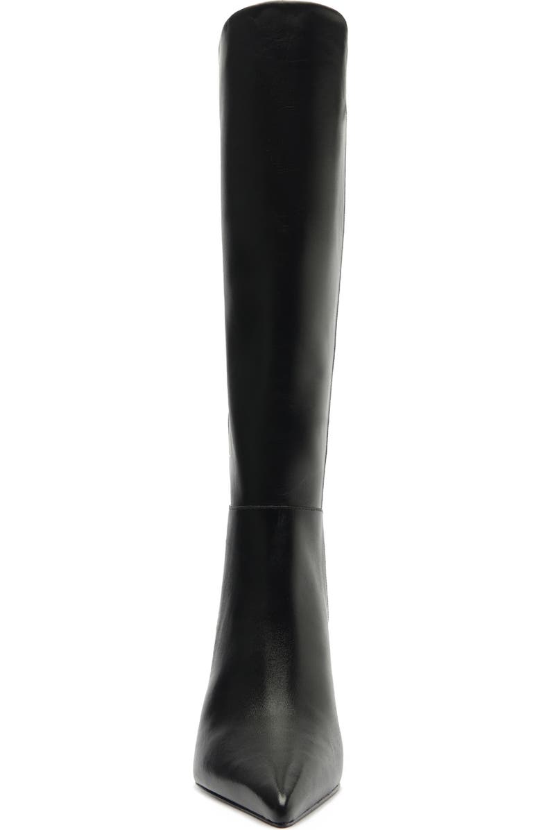 Schutz Mikki Up Knee High Boot, Alternate, color, Black