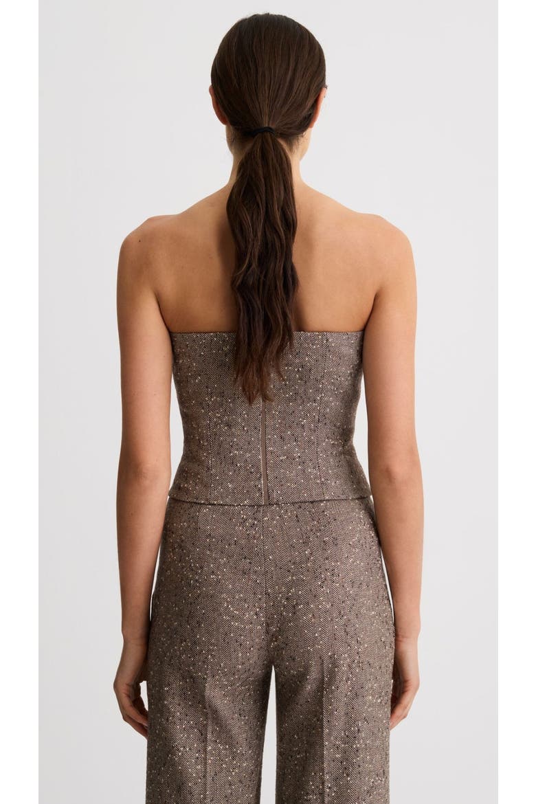 Bustier, Alternate, color, Biscotti Tweed