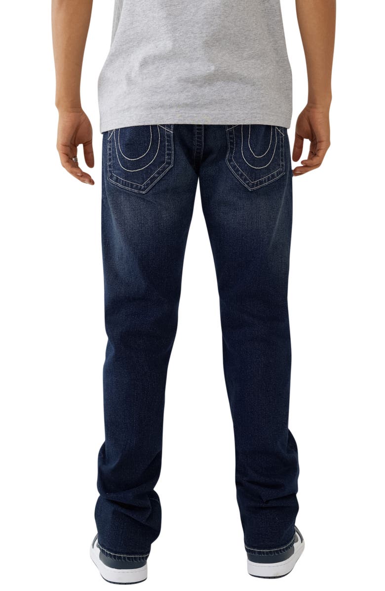 True Religion Brand Jeans Ricky No Flap Straight Leg Jeans, Alternate, color, 