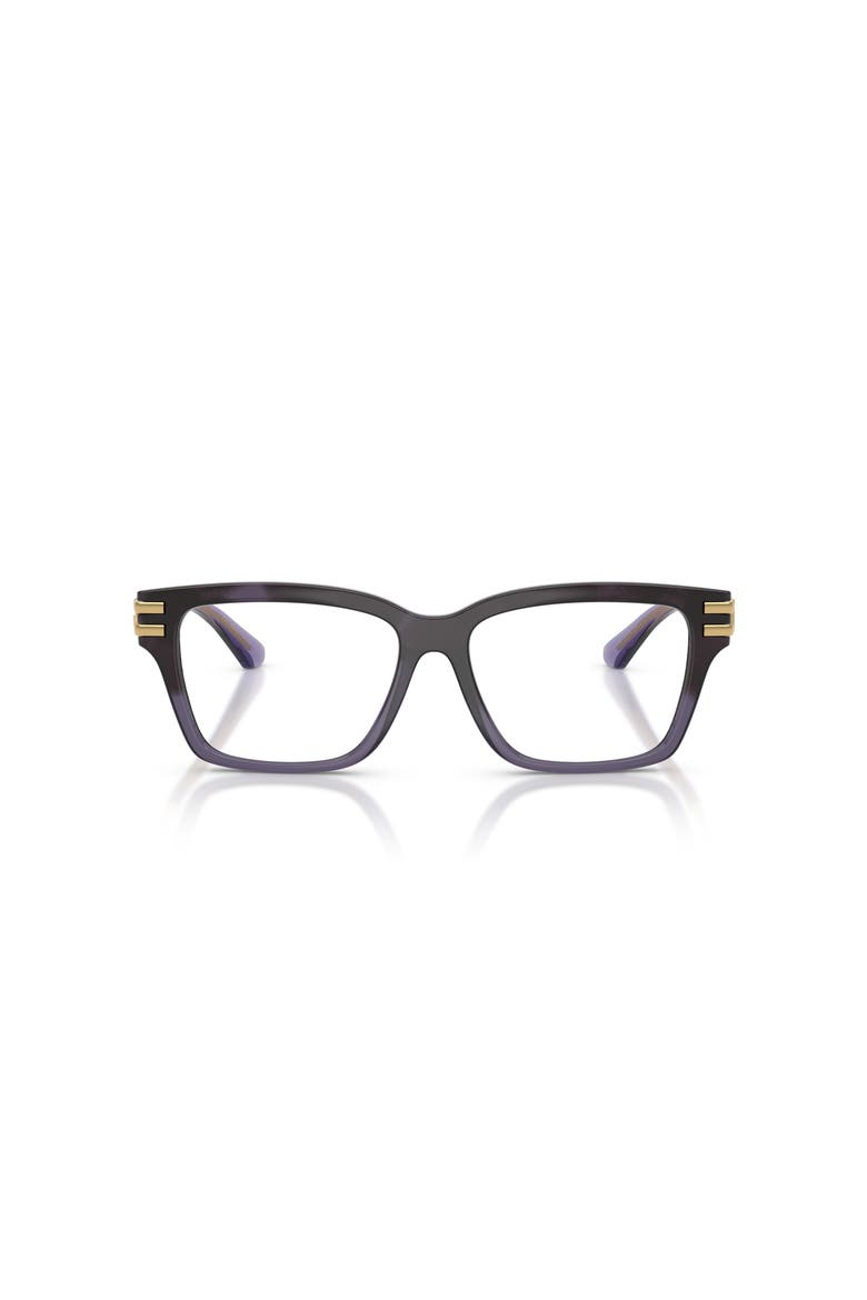 52mm Rectangle optical glasses, Alternate, color, Violet