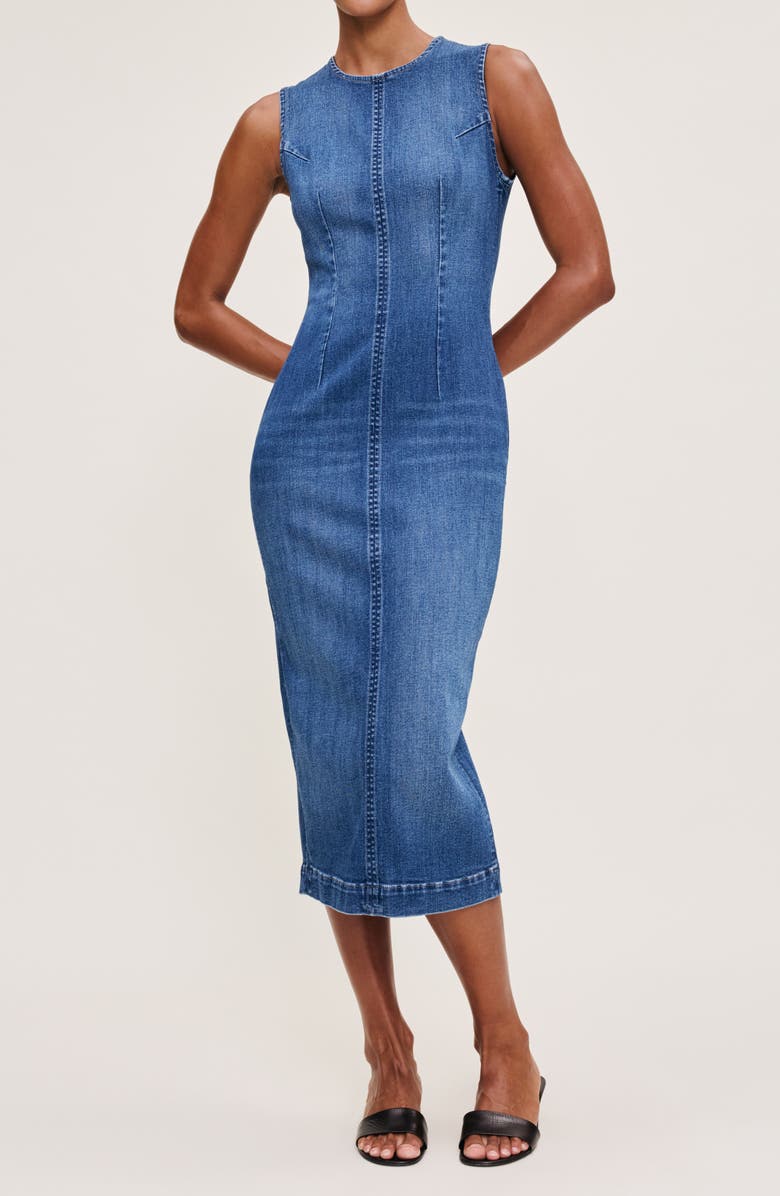 DL1961 Esme Denim Midi Dress, Main, color,