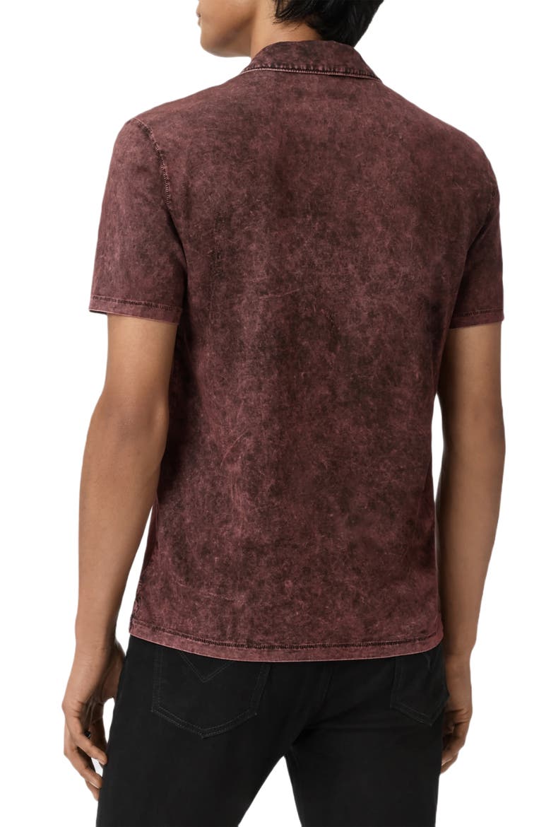 Carsten Johnny Collar Polo, Alternate, color, PLUM