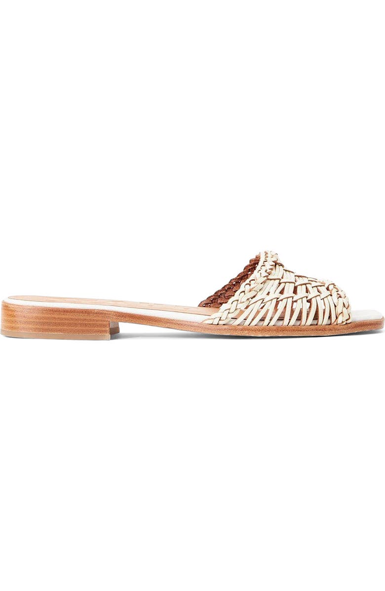 STAUD Caspian Woven Slide Sandal, Alternate, color,