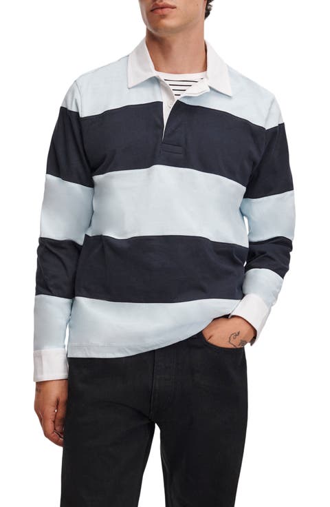 Striped Cotton Rugby Shirt