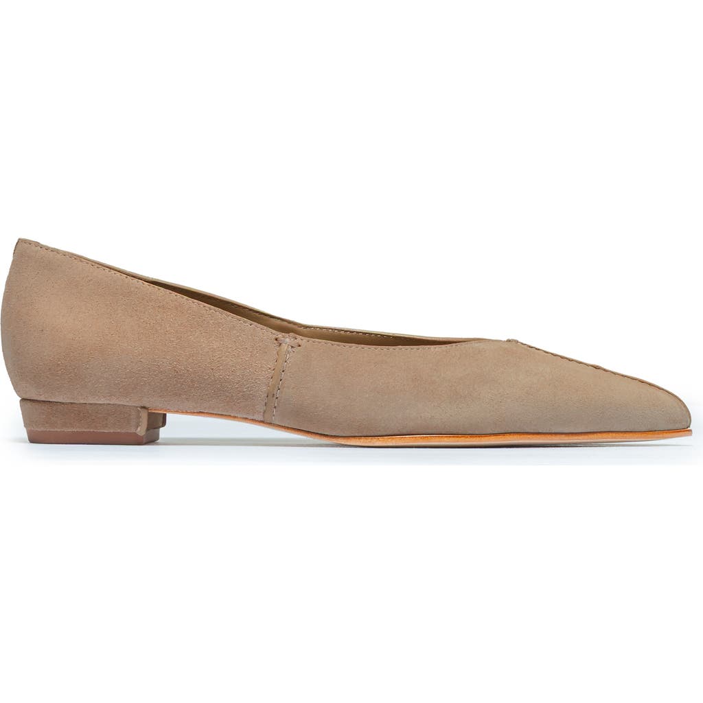 Bernardo Footwear Lana Ballet Flat In Brown