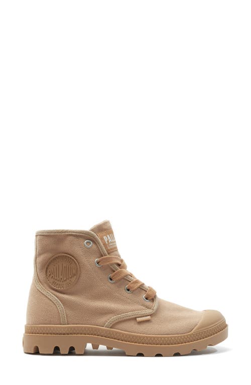 Palladium Pampa Hi Bootie In Chai Tan
