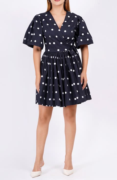 Alena Mini Wrap Dress