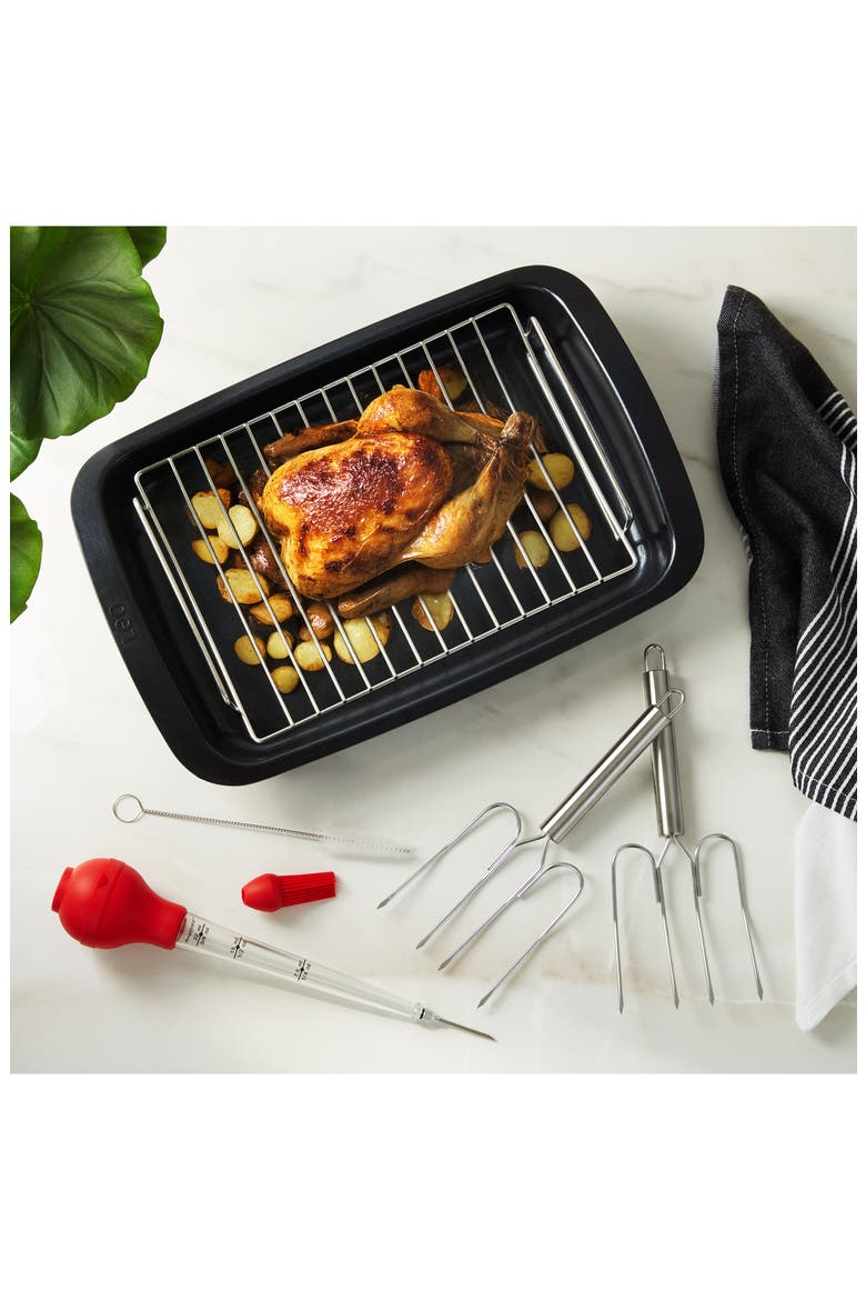 9-Piece Cook & Baster Set, Alternate, color, BLACK MULTI