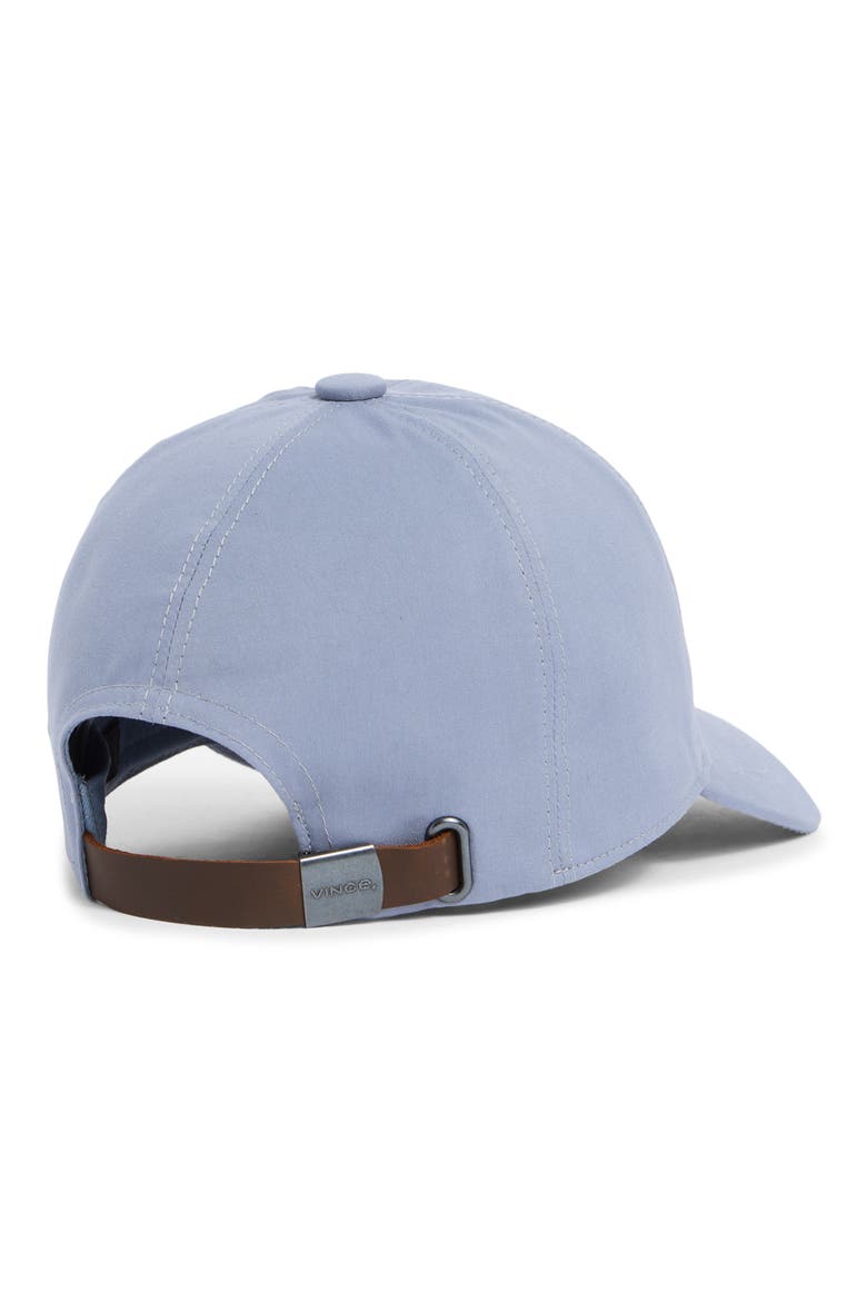 Lux Adjustable 6-Panel Cotton Gabardine Baseball Cap, Alternate, color, BLUE