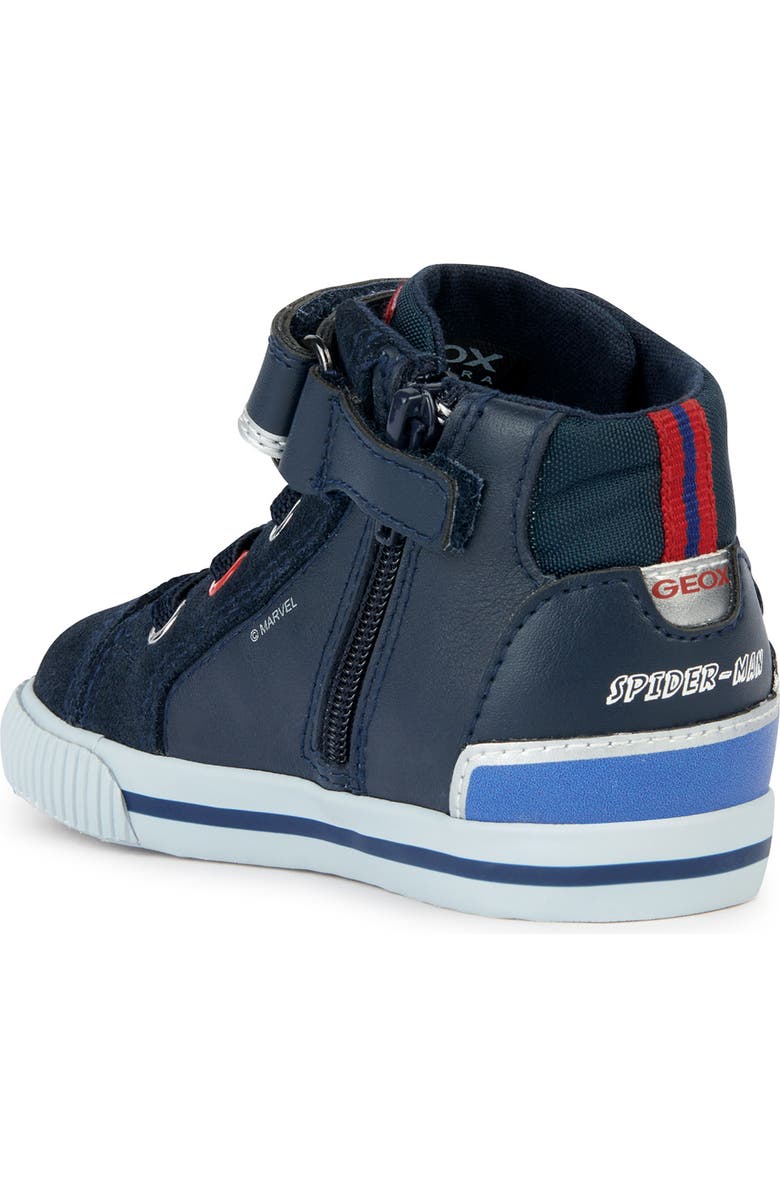 Geox Kids' Kilwi Spider-Man Sneaker, Alternate, color,