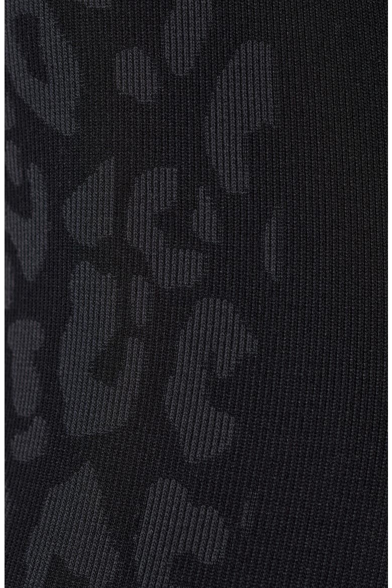 Leopard Print Jacquard Base Layer Leggings, Alternate, color, BLACK LEOPARD PAINT JACQUARD