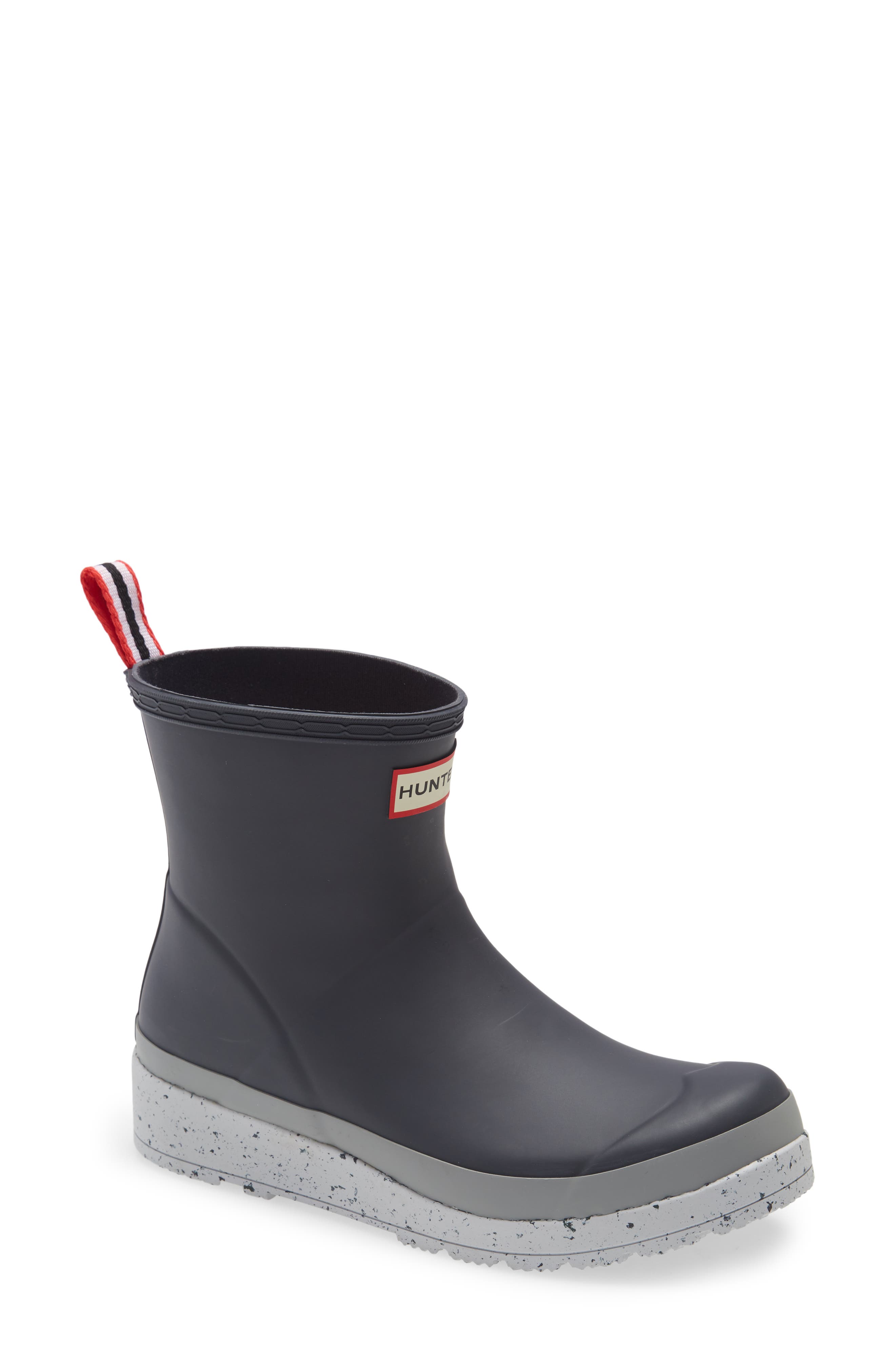 Hunter Original Play Speckled Platform Waterproof Rain Boot, Main, color, 