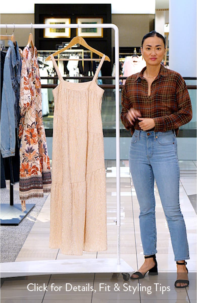 Tiered Midi Sundress, sales video thumbnail