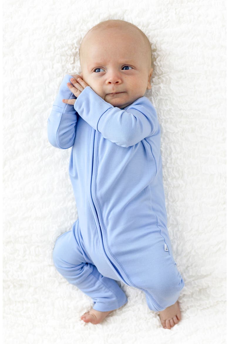 Lillian Trisomy 18 Blue Convertible Footie, Alternate, color, Trisomy 18 Blue