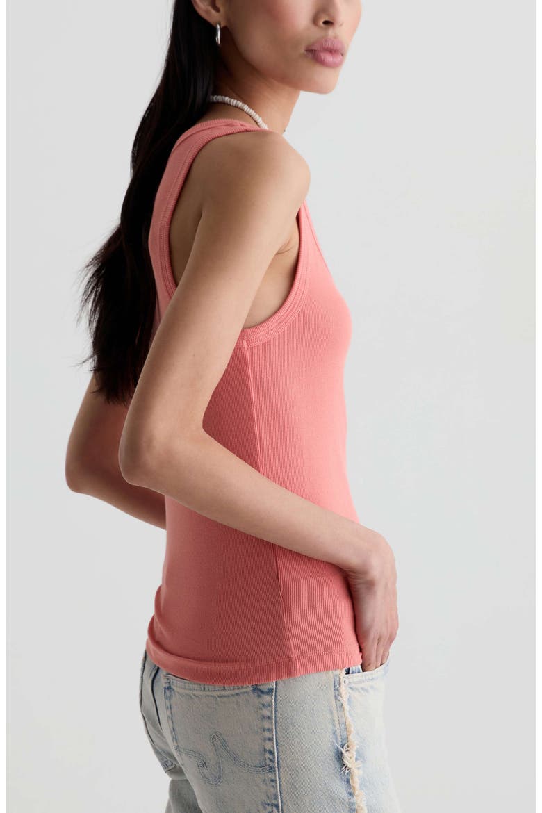 Ashley Scoop Neck Tank, Alternate, color, ORANGE SPRITZ
