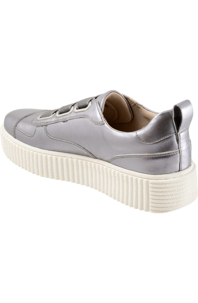 Trotters Bliss Platform Sneaker, Alternate, color, Pewter