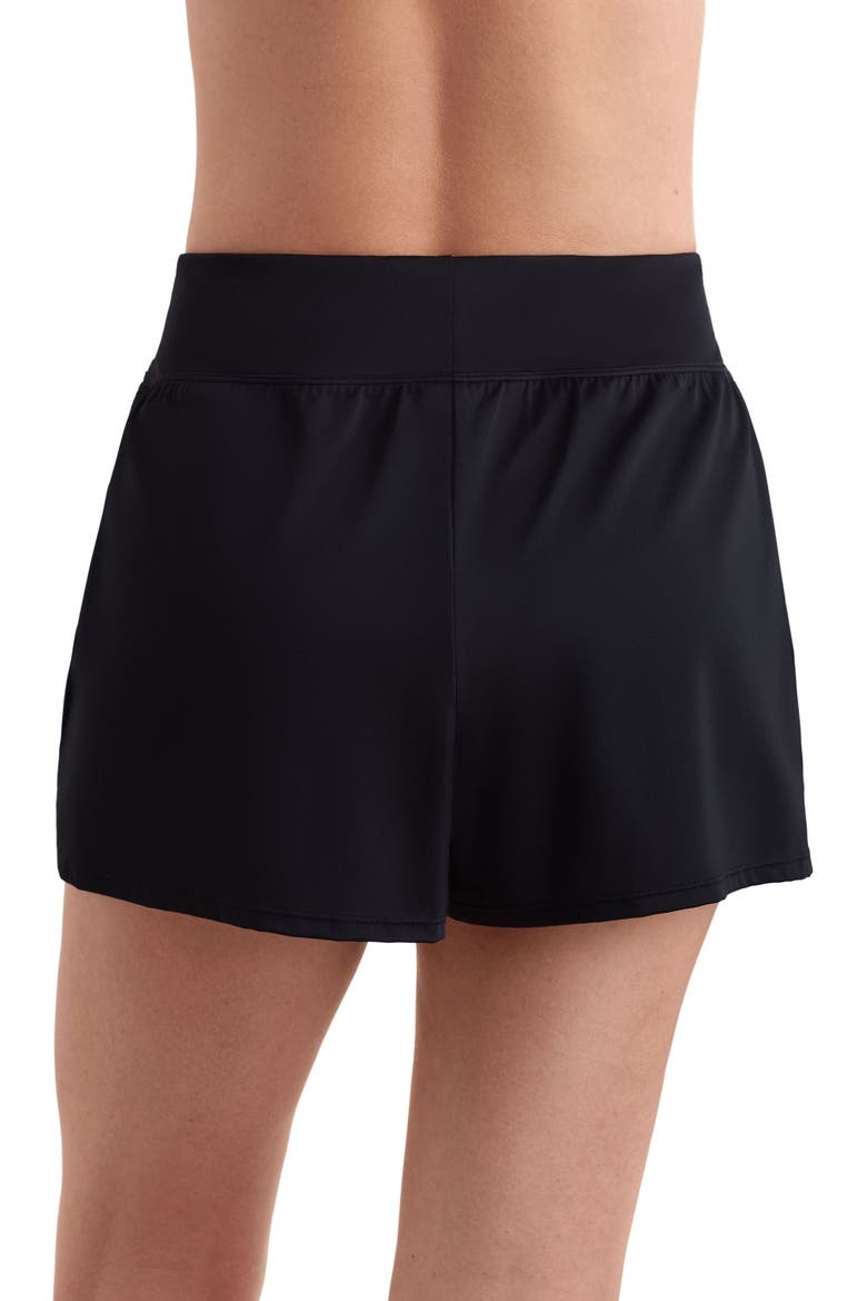 Swim Hipster Plus Size Short, Alternate, color, Black