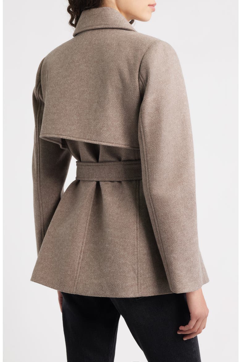 Sullivan Double Breasted Belted Coat, Alternate, color, OAK